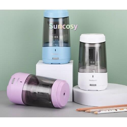 Automatic pencil sharpener, electric pencil sharpener, automatic pencil sharpener for kids, rechargeable pencil sharpener roll