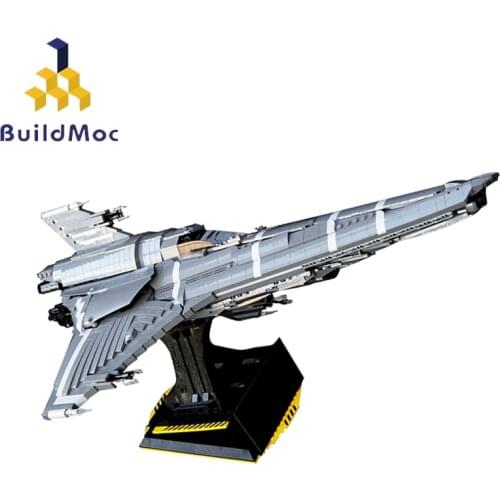 BuildMoc Viper Starfighter Mk MOC Building Blocks Bricks Movie Series DIY Toys for Children 2327pcs
