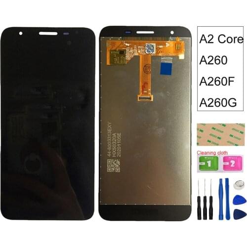 For Samsung Galaxy A2 Core A260 LCD Display Touch Screen Digitizer Assembly For Samsung A260 SM-A260F/DS A260F A260G OLED LCD