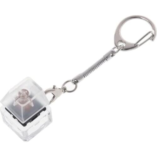Gateron MX Switch Mechanical Switch Keychain For Keyboard Switches Tester Kit Without LED Light Toys Stress Relief Gifts