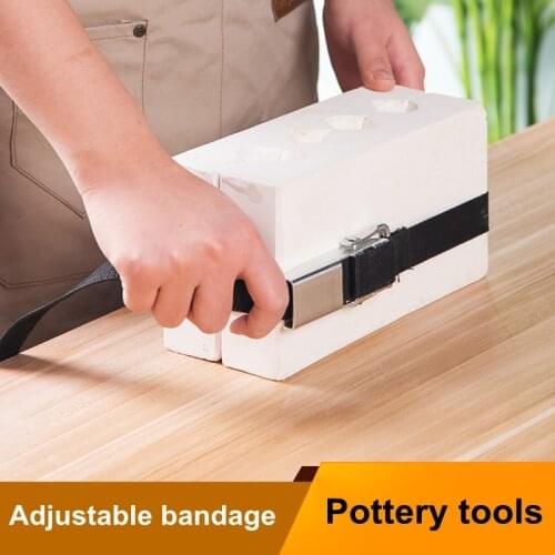 Ceramic Art Bandage Adjustable Plaster Mould Binding Belt Ceramic Mould Binding Mould Elastic Band Pottery Tools