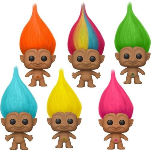 Cute cartoon movie doll Rainbow #01 Luck #02 Pink #03 Orange #04 Yellow #05 Exclusive Green #07 Vinyl Figures Toy Child Gifts
