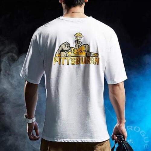 Mans T-shirt 2021 new summer sport short sleeve leisure fitness trend T-shirt loose round collar simple short sleeve T-shirt