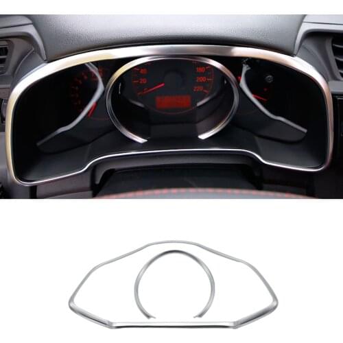 Car Dashboard Instrument Screen Panel Frame Trims Decoration Sticker For Honda FIT/Jazz GK5 3rd 2014 2015 2016 2017 2018