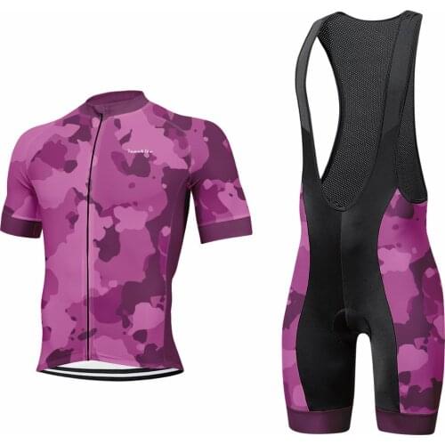 Runchita New Cycling Jersey Set Mens Summer Style Short Sleeve Cycling Clothing Sportswear Outdoor Mtb Ropa Ciclismo Bike Wear