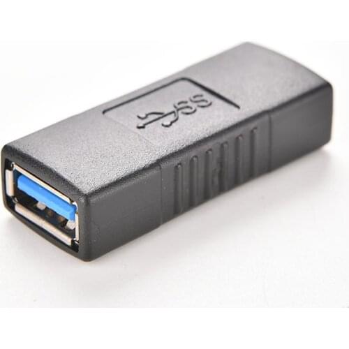 JETTING USB 3.0 Type A Female to A Female Connector Adapter AF to AF Coupler F/F Gender Changer Extender Converter for Laptop