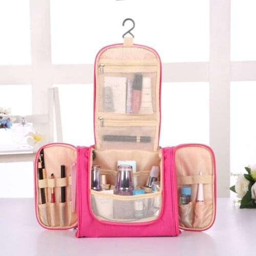 Portable Women Makeup Bags Travel Cosmetic Bag Toiletries Organizer Waterproof Storage Necessaire Hanging Bathroom Washing Bag