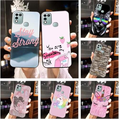 Durable Cartoon Phone Case For infinix Hot 10 Play Cute Luxury Fashion Design Anti-knock For men