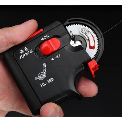 Fishing Hooks T ools Portable Electric Automatic Hook Device Hengelsport Line Accessories Quick Tie Tying Device Equipment