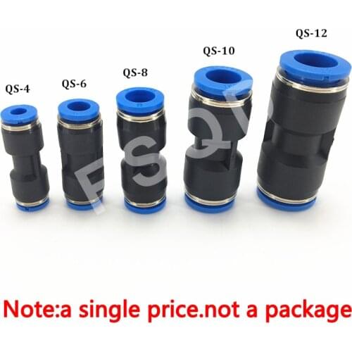 QS-4 QS-6 QS-8 QS-10 QS-12 QS-16 FESTO Straight through quick connector Push-in fittings QS, standard series pneumatic