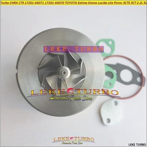 TURBO Cartridge CHRA CT9 17201-64071 17201-64070 Turbocharger For TOYOTA Estima Emina Lucida Lite Townace Picnic 3CTE 3CT 2.2L D
