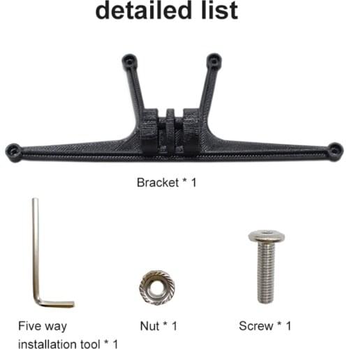 Extended Adapter Mount Bracket Holder For DJI FPV Drone Combo For GoPro Insta360 Panorama Camera Action Accessories Holder