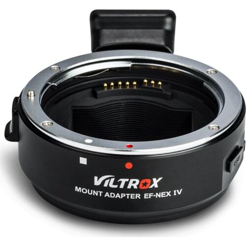 Viltrox EF-NEX IV Auto Focus Lens Adapter for Canon EOS EF EF-S Lens To Sony E NEX Full Frame A9 AII7 A7RII A7SII A6500 A6300