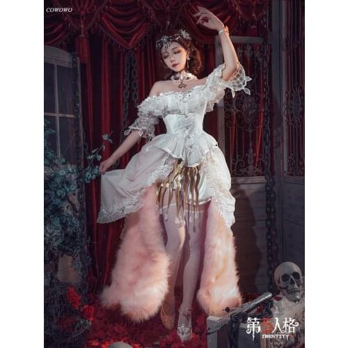 Anime! Identity V Madame Deficit Marie 2nd Anniversary Bella Donna Dress Gorgeous Uniform Cosplay Costume Halloween Suit Women