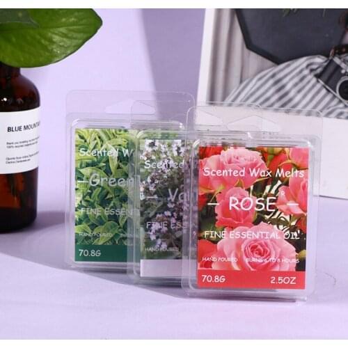 Scented Wax Melts Air Freshener Soy Wax Warmer Cubes Rose Sandalwood Tea Aloe Jasmine Lavender Vanilla