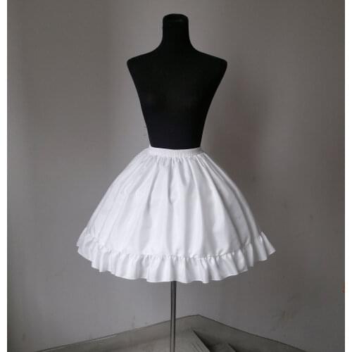 Costumebuy Lolita Dress Underskirt Gothic Underdress Crinoline Woman Girls Underskirt Wedding Pannier Daily Use Petticoat