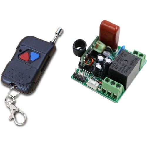 Best Price Mini AC220V RF Wireless Remote Control Switch System for Home Light Curtain Doors Smart Home with Transmitter 315mhz