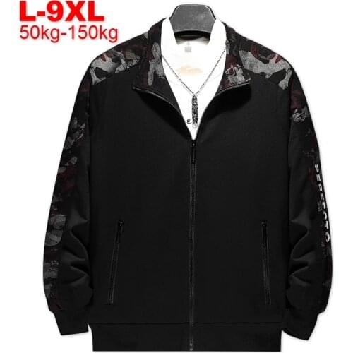 Fashion Streetwear Men Windbreakers Baseball Jacket Male Coats Autumn Mens Jackets Plus Size 6xl 7xl 8xl 9xl Oversized Men Coats