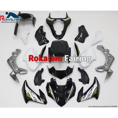 Fairing For Kawasaki Z900 2017 2018 2019 Z 900 17 19 Black Silver White ABS Motorbike Body Kit (Injection molding)