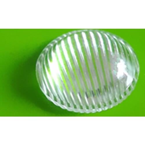 1pcs Diameter 23mm Bead Smooth Frosted Stripe surface optical PMMA Plano Convex lens Acrylic LED flashlight lenses reflector