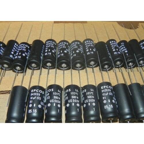 Original new 100% 500V10UF axial high pressure centrifugal filter decoupling capacitor B43699 (Inductor)