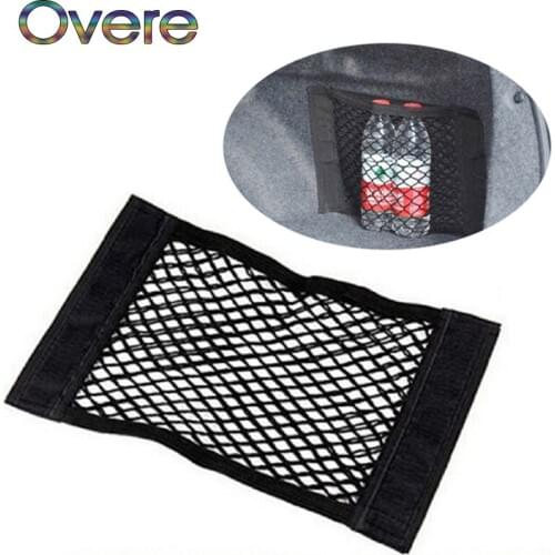 Overe Car Trunk luggage Net bag Paste net bag For Renault Megane 3 Duster Logan Captur Clio Chevrolet Cruze Aveo Captiva Lacetti