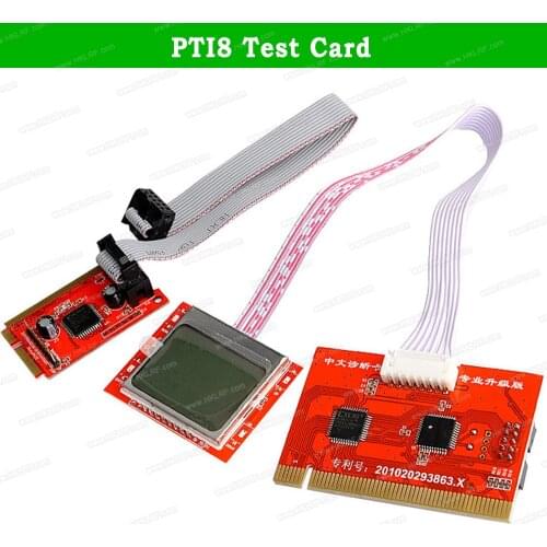 PCI Motherboard Analyzer Diagnostic Tester PTi8 Test Card for Laptop PC & Computer Desktop PTI8 Network Tools