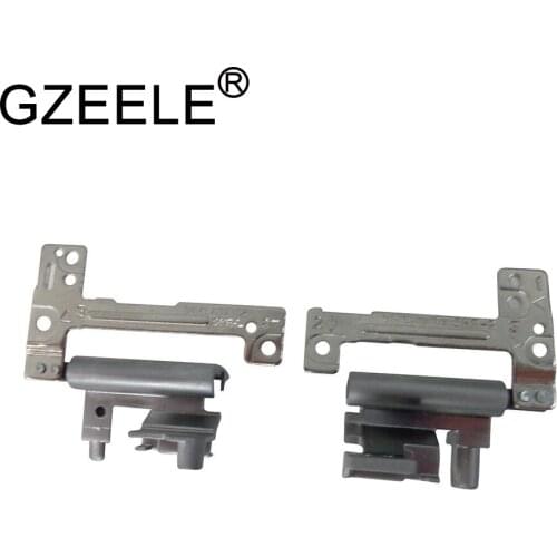 GZEELE Used For DELL Vostro V130 LCD Panel Hinges PN: VD9H2 0VD9H2 0J6P8 SILVER Laptop LCD Screen Hinges Right Left