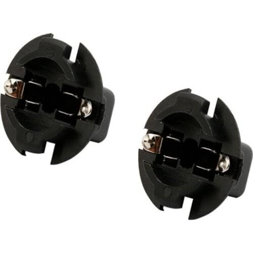 T10-V2 lamp bases socket for auto light bulb with metal connector