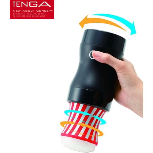 TENGA GYRO ROLLER Reusable Vacuum Sex Cup Soft Pussy Silicone Vagina Male Masturbation Cup Sex Toy Vagina Japan Original