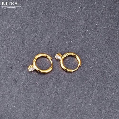 KITEAL Gorgeous Gold Filled Perfume women earrings earring female 2020 circular women earring men jewelry
