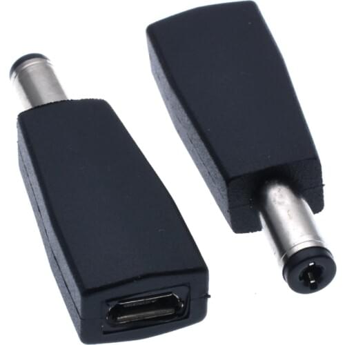 1pcs 5V Tablet Micro usb 2.0 female to DC 5.5x2.1 mm male Power Jack To DC 5.5*2.1 mm Power Connector Adapter 5V