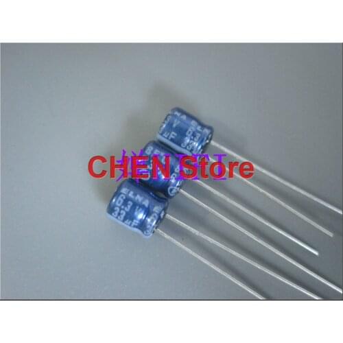 20PCS/50PCS Malaysia ELNA RC3 6.3V33UF 5X5MM audio electrolytic capacitor 33uF/6.3V blue robe 33uf 6.3v Ultra small volume