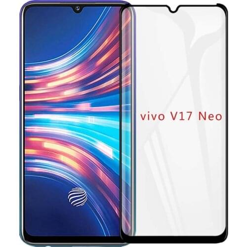 3D Full Glue Tempered Glass For Vivo V17 Neo Full Cover 9H film Explosion proof Screen Protector For Vivo V17 Neo