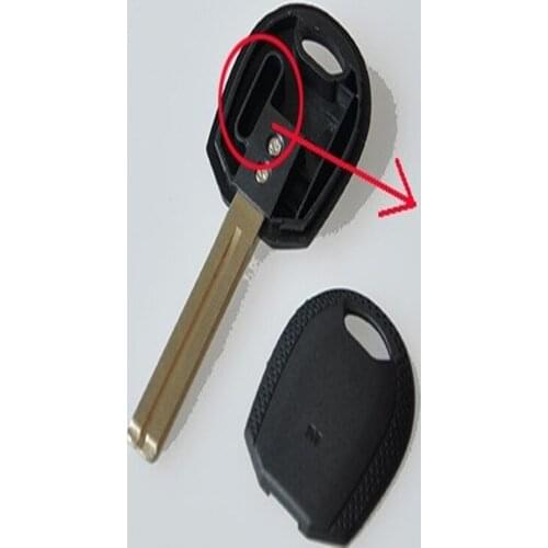 DAKATU Car Chip Key Shell Fob TOY40 Blade For KIA Sorento Amanti Picanto Car Transponder Key Blank Replacement Ignition Car Key
