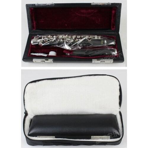 Ebony body,Ebony head joint Silver plate piccolo