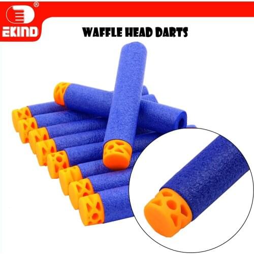 Waffle Darts convenient pack 7.2cm Refill for Nerf Series Blasters Kid Toy Gun