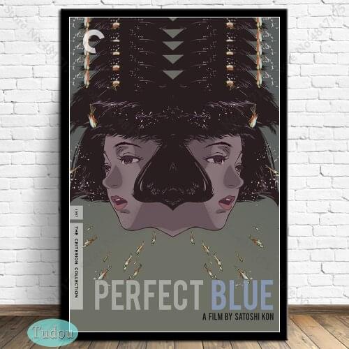 Perfect Blue Poster Japanese Anime Classic Comic Movie HD Art Prints Canvas Painting Pictures For Living Room Home Decor