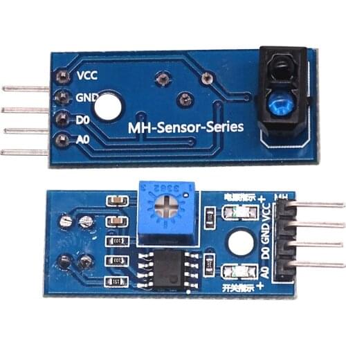 TCRT5000 Infrared Reflective Sensor IR Photoelectric Switch Barrier Line Track Module For Arduino Diode Triode Board 3.3v