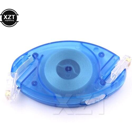 2.5M Ethernet Cable RJ45 Retractable Cat5 Lan Cable 8 Pin RJ 45 Ethernet Internet Network Cable Portable for Laptop