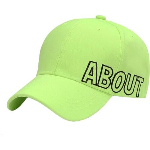 Embroidered Baseball Cap Fashion Candy Color Letters Embroidery Hat Adujustable Womens Mens Leisure Street Hip Hop Caps TG0121