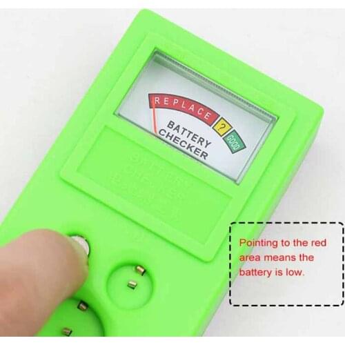 Button battery power tester Electronic measuring device Repair tool battery measuring meter Electronic measuring instrument