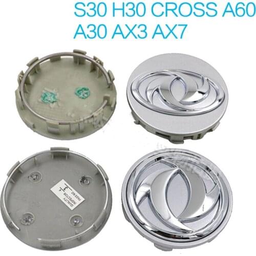 1pcs Hubcaps Wheel Center Caps for Dongfeng S30 H30 CROSS A60 A30 AX3 AX7 Wheel block cover center logo