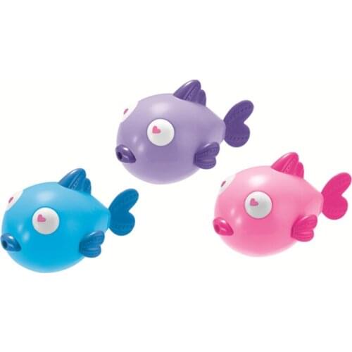 Cute Cartoon Toddler Bath Toys Wind-Up Turtle Bathroom Baby Clockwork Animal Little Turtle Hippo Fish Shaped Swimming Playing