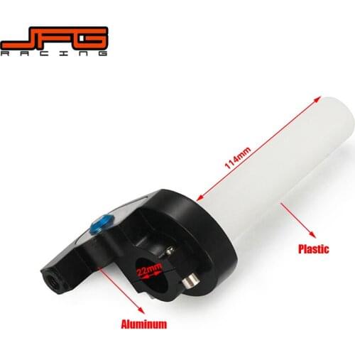 Motorcycle Universal Throttle Grips Settle & Twist Gas Throttle Handle Dirt Pit Bikes For ATV 50cc- 160cc ATV GPX SDG XR50 CRF50