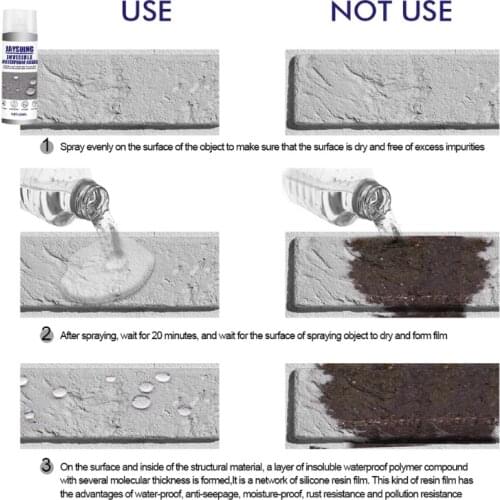 Invisible Sealant Spray Anti-Leaking Wall Mending Waterproof Agent Repair 30ml