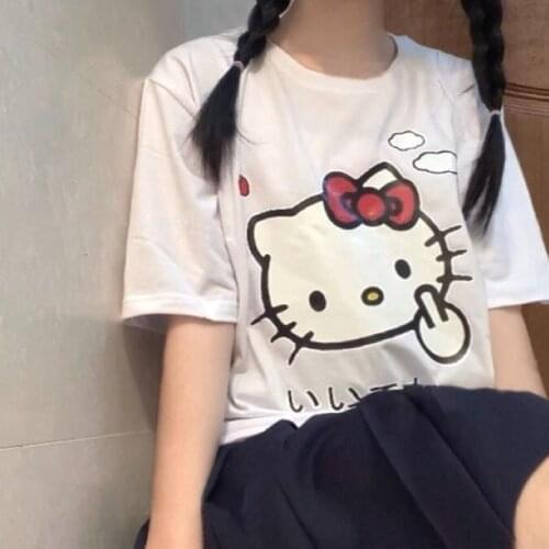Sanrio My Melody new girl short-sleeved sequined bright classic childrens T-shirt pink short-sleeved