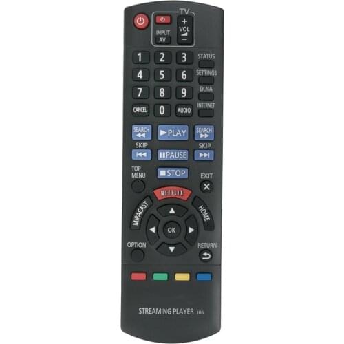 New N2QAYB000886 Replaced Remote Control fit for Panasonic DMP-MS10 DMPMS10 Streaming Player Sub N2QAYB000883