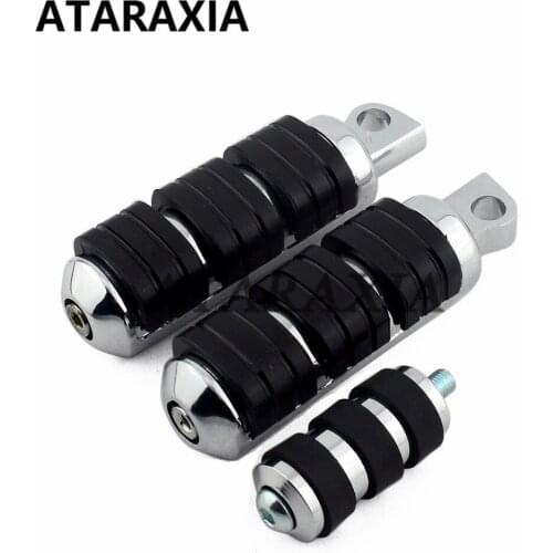 Motorcycle Foot Peg Footrest Pedal Shifter Pegs Foot Rest For Harley Touring Dyna Fatboy Sportster XL883 1200 Road King Softail