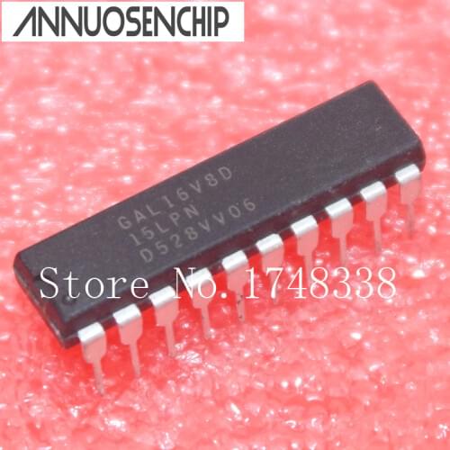 10PCS GAL16V8D-15LPN GAL16V8D-10LPN GAL16V8D-25LPN GAL16V8D GAL16V8D-15LP GAL16V8D-10LP GAL16V8D-25LP DIP-20 NEW